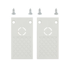 Заглушка торцевая для накладного магнитного шинопровода Myfar Accessories for MagLine 23 MT0201-EC-W