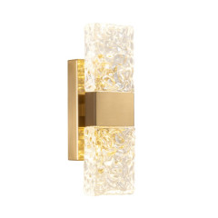 Настенный светильник DeLight Collection Wall lamp 88068W gold/clear