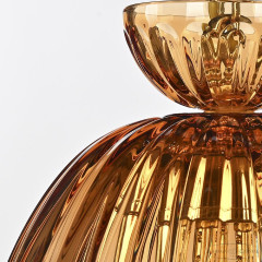 Подвесной светильник Bohemia Ivele Crystal 5480/22 G Amber/M-1H