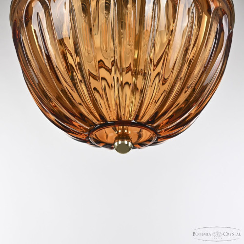 Подвесной светильник Bohemia Ivele Crystal 5480/22 G Amber/M-1H