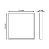 Встраиваемый светодиодный светильник Gauss Mir G1-A0-00070-01GA2-2003565