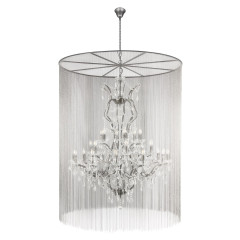 Подвесная люстра Loft IT Vaille Crystal 10450/1200