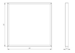 Светодиодная панель Эра SPO-910-9-65K-038 Б0051546