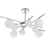 Люстра на штанге Escada Sphere 642/8P Silver