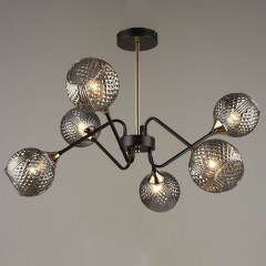 Люстра на штанге Reluce 04898-0.3-06 COFFEE+FGD