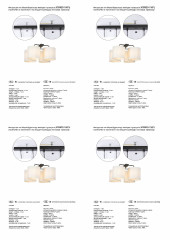Потолочная люстра Vitaluce V28820-1/4PL