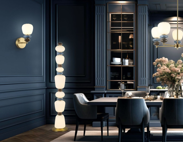 Торшер Ambrella Light High Light Ceramo Modern LH53172