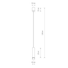 Подвесной светильник Nowodvorski Baton 7852