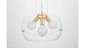 Подвесная люстра Lumina Deco Globo LDP 6018-400 PR+F.GD