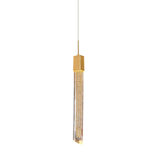 Подвесной светильник OD2510-1 gold/clear