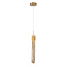 Подвесной светильник OD2510-1 gold/clear