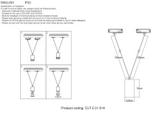 Трековый однофазный светильник Crystal Lux CLT 0.31 014 BL