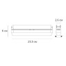Трековый магнитный светильник Arte Lamp Rapid A6160PL-1WH