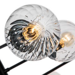 Люстра на штанге Arte Lamp Segin A3566PL-8BK