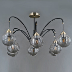 Люстра на штанге Illumico IL0433-8PSQ-79 BK AB