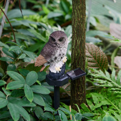 Садовый светильник на солнечной батарее Uniel USL-S-829/PM290 BROWN OWL UL-00011605