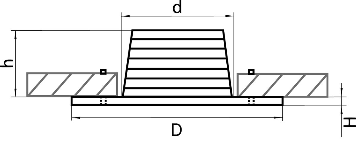 Встраиваемый светильник Lightstar Leddy 212177