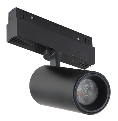 Трековый магнитный светильник iLedex Vision 4822-011-D65-18W-38DG-3000K-BK