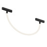 Трековый однофазный светильник Denkirs Smart Ray DK8060-BK