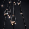 Подвесной светильник Pezzo 12 pearl black