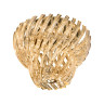 Люстра Calligo 600 gold/amber