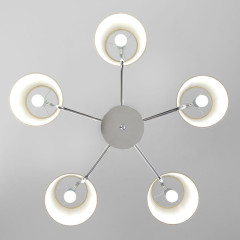 Подвесная люстра Eurosvet Amaretto 60155/5 хром a065002