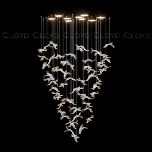 Каскадная люстра Cloyd Aeria 60001