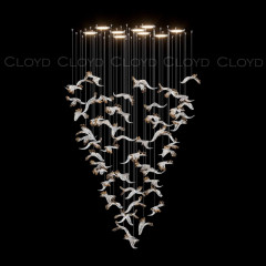 Каскадная люстра Cloyd Aeria 60001