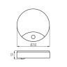 Настенный светильник Kanlux Sanso Led 15W-NW-SE 26520