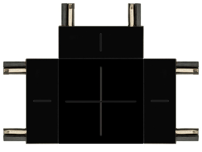 Коннектор Т-образный Эра TRM-S5-CT BK Б0059032