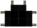 Коннектор Т-образный Эра TRM-S5-CT BK Б0059032