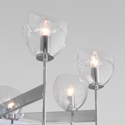 Люстра на штанге Eurosvet Arrista 60130/8 хром Smart a060135