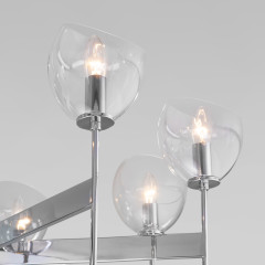 Люстра на штанге Eurosvet Arrista 60130/8 хром Smart a060135