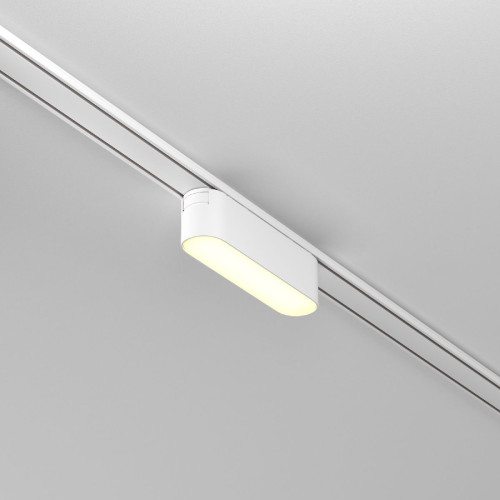 Трековый магнитный светильник Maytoni Basis TR080-1-6W3K-W