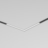 Трековый однофазный светильник Denkirs Simple Linear DK8114-BK