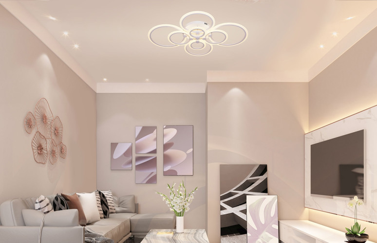 Потолочная светодиодная люстра Escada Orbita 10224/8LED 161W