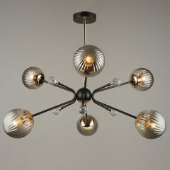 Люстра на штанге Reluce 04901-0.3-06 COFFEE+FGD