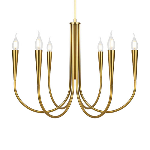 Люстра на штанге Freya Branches FR5253PL-06BS