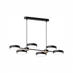 Подвесная люстра LED4U L3217-820 BK