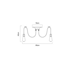 Подвесная люстра Arte Lamp Mazzetto A4290SP-7BK