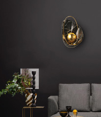 Настенный светильник Pearl black