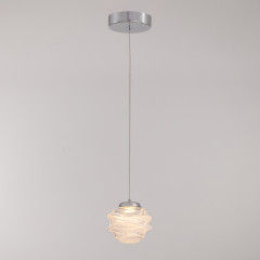 Подвесной светильник MD25030003-1A chrome/clear
