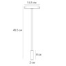 Трековый магнитный светильник Arte Lamp Rapid A6162PL-1WH