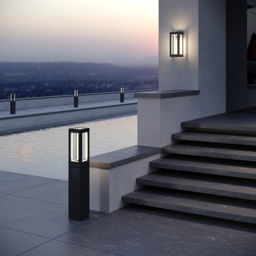 Уличный настенный светильник Elektrostandard Frame 4690389172335