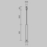Трековый магнитный светильник Maytoni Skim TR210-1-5W3K-M-BBS
