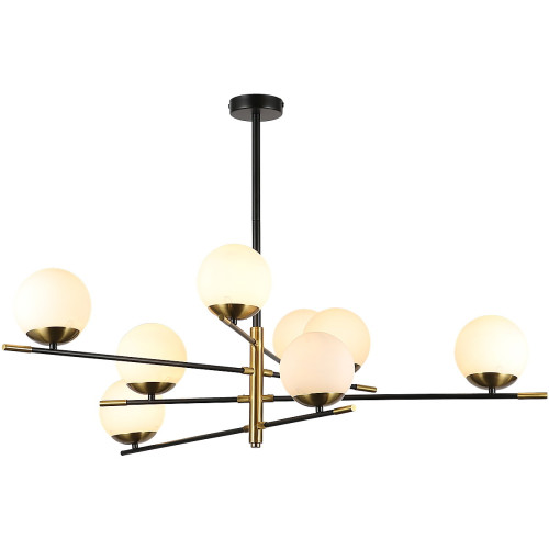 Люстра на штанге Illumico IL0063-8P-79 BK COP