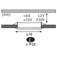 Основание для светильника Paulmann 2Easy Spot-Set Premium Nova 93637