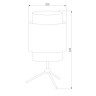 Настольная лампа TK Lighting Boho 5567 Boho Black