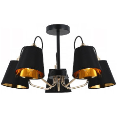 Люстра на штанге Illumico IL6120-5COU-79 BK GD