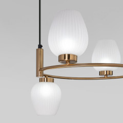 Подвесная люстра Eurosvet Alva 30183/4 латунь Smart a064682